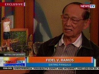 NTG: Exclusive: Panayam kay Ex-Pres. Fidel V. Ramos (Ika-2 bahagi)