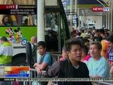 NTG: Araneta Center bus station, nagsisimula ng sumikip dahil sa mga pasaherong uuwi sa probinsya