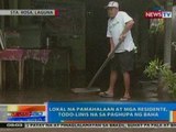 NTG: Lokal na pamahalaan at mga residente ng Sta. Rosa, Laguna, todo-linis na sa paghupa ng baha