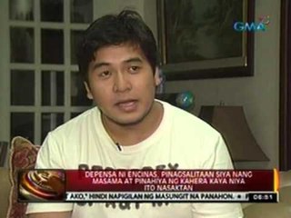 Depensa ni Encinas, pinagsalitaan siya nang masama at pinahiya ng kahera kaya niya ito nasaktan