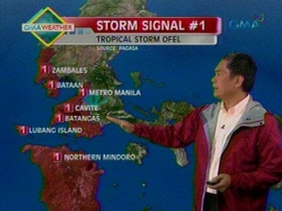 24 Oras: Bagyong Ofel, inaasahang lalabas ng PHL Area of Responsibility bukas