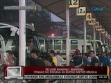 24 Oras: Oplan Ligtas Biyahe Undas 2012, ipinapatupad na sa Araneta Center bus terminal