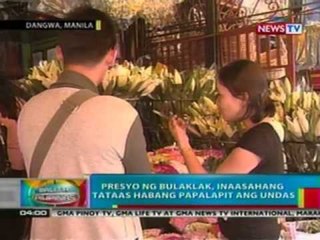 BP: Mga ibebentang bulaklak sa Undas, inihahanda na ng mga flower grower