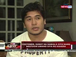 QRT: Cashier, sinaktan at inapi umano ng galit na galit na customer