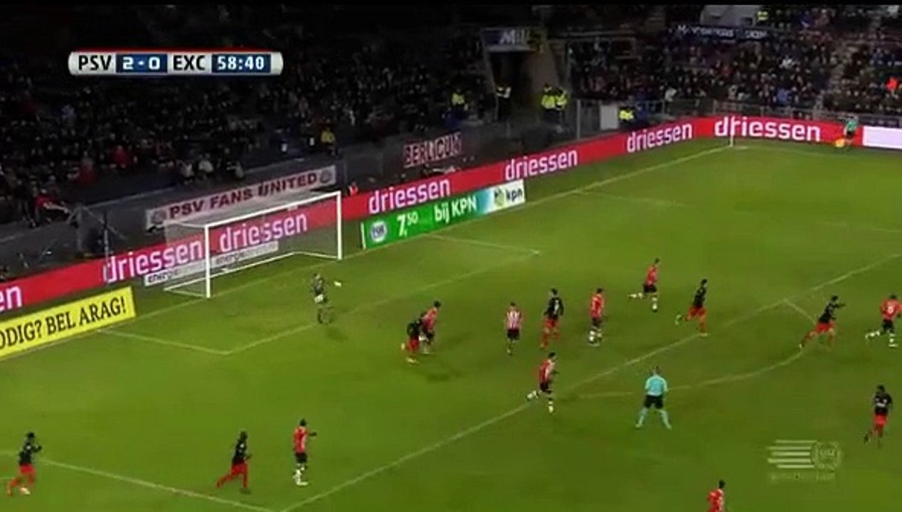 2-0 Propper D. Goal - PSV vs Excelsior - 14.01.2017 [HD]