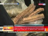 BT: Tinatayang P10-m halaga ng pinatuyong parte ng sting ray at manta ray, nasabat