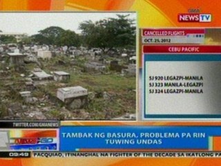 NTG: Tambak ng basura, problema pa rin tuwing Undas