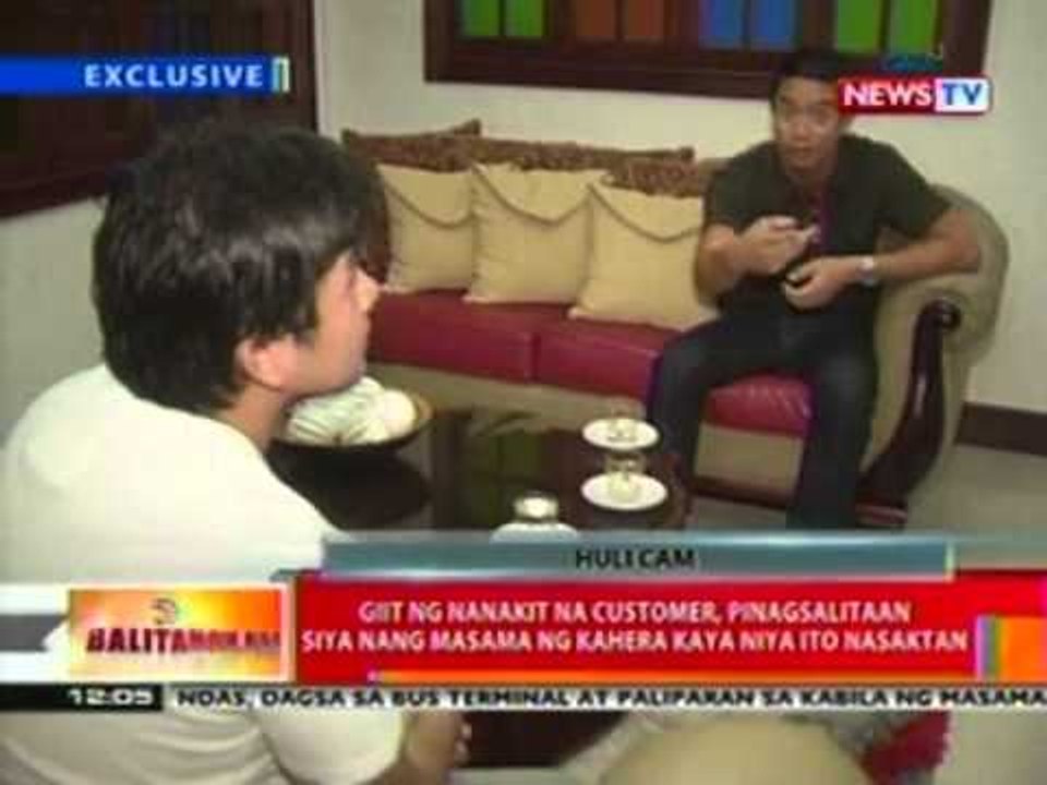 BT: Giit ng nanakit na customer, pinagsalitaan siya nang masama ng kahera kaya niya ito nasaktan