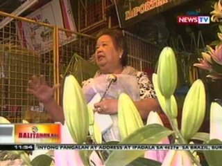 BT: Bentahan ng mga bulaklak sa Dangwa, matumal pa