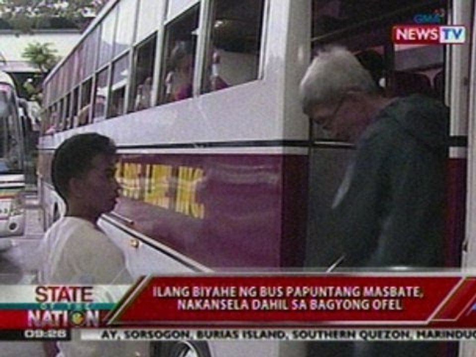 SONA: Ilang pasaherong uuwi ng probinsya para sa Undas, maagang bumiyahe para makaiwas sa siksikan