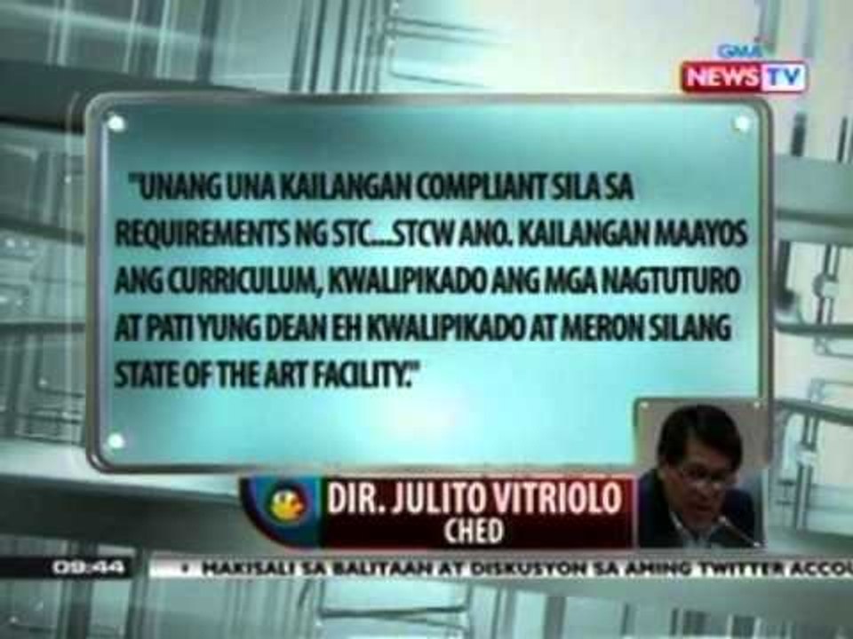Mga maritime school at ilang dahuyang ship owner, bilib pa rin sa kakayanan ng mga Pilipinong seaman