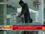 BT: Ilang taga-Bataan, abala sa paglilinis ng mga nitso at musoleo