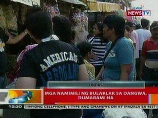 BT: Mga namimili ng bulaklak sa Dangwa, dumarami na