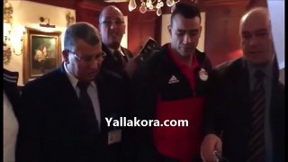 استقبال المنتخب المصرى فى امم افريقيا 2017