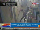 NTG: Pagnanakaw ng isang lalaki sa nasunog na dorm sa Sampaloc, Manila, huli sa CCTV