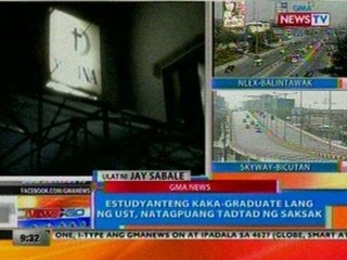 NTG: Estudyanteng kaka-graduate lang ng UST, natagpuang tadtad ng saksak sa Bacoor, Cavite