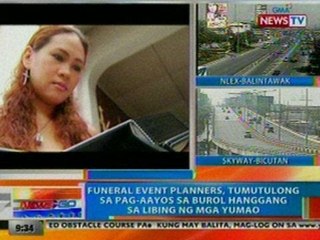 NTG: Funeral event planners, tumutulong sa pag-aayos sa burol hanggang sa libing ng mga yumao