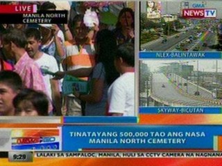 NTG: Matinding init, nararanasan sa Manila North Cemetery