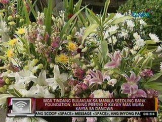 Bulaklak sa Manila Seedling Bank Foundation, kasing presyo o kaya'y mas mura kaysa sa Dangwa