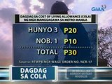 Saksi: P10 COLA, matatanggap ng mga empleyado ng Metro Manila simula Nov. 1