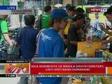 BT: Mga bumibisita sa Manila South Cemetery, unti-unti nang dumarami