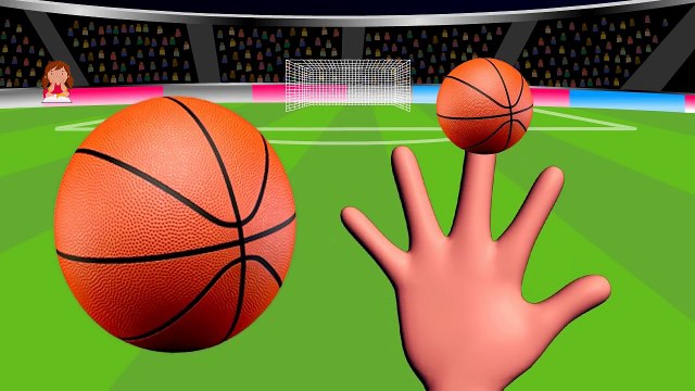 Lets Learn Finger Family Song with Ball, Finger Family Balls, Kids Fun Learning Videos