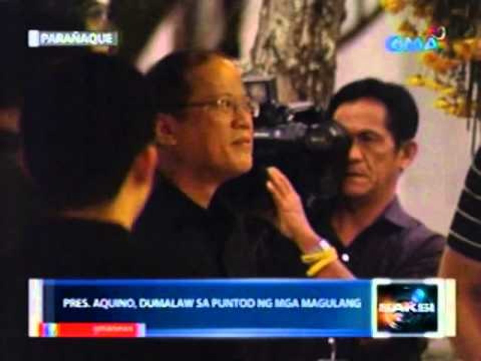 Saksi: Pres. Aquino, dumalaw sa puntod ng mga magulang