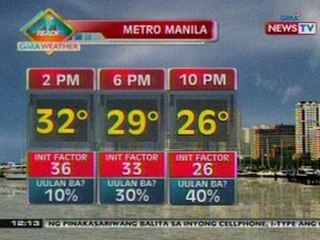 BT: Weather update as of 12:13 a.m. (Nov. 3, 2012)