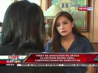 SONA: Pinay na nahulihan ng droga sa Vietnam noong Abril, sinentensyahan ng kamatayan