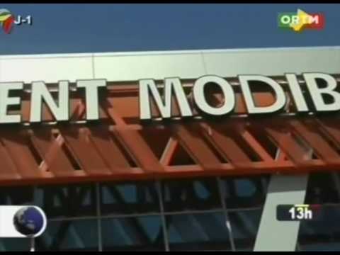 ORTM / Sommet Afrique France Le Ministre des transports visite le nouvelle aérogare du Mali