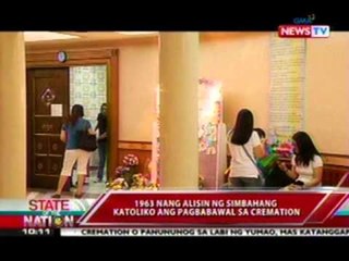 SONA: Ilang Pilipino, mas pinipiling ipa-cremate ang kanilang yumaong kaanak