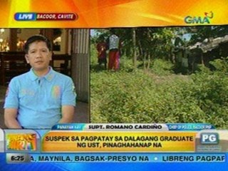 UB: Panayam kay Supt. Romano Cardiño, Chief of Police, Bacoor PNP (Nov. 2, 2012)