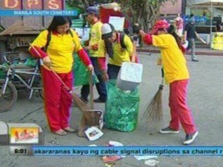 UB: Paglilinis sa Manila South Cemetery, nagpapatuloy