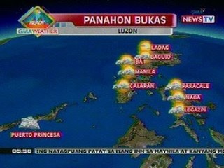QRT: Weather update as of 5:57 p.m. (Nov 6, 2012)