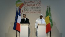 Conférence de presse conjointe à Bamako
