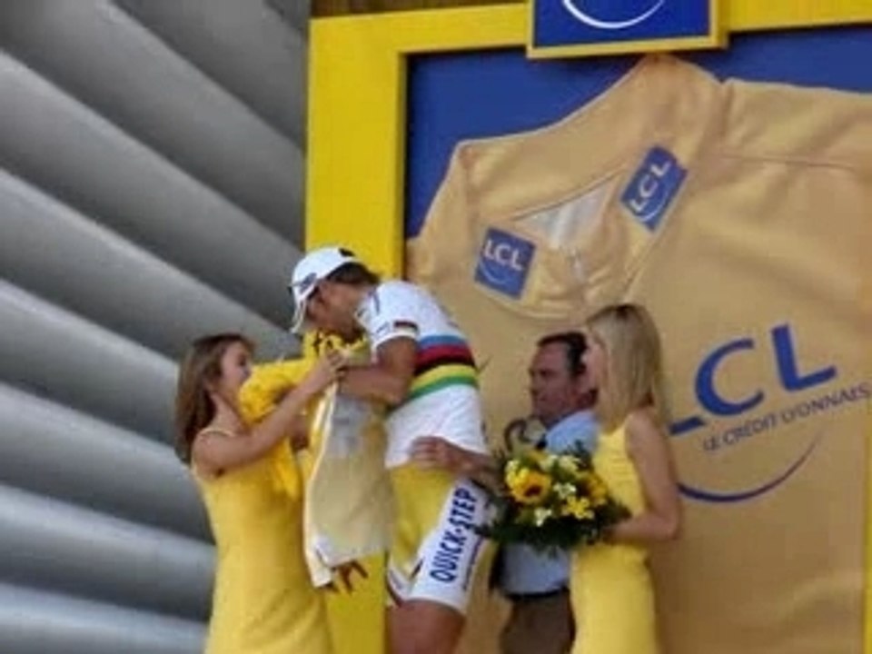 Tom Boonen maillot jaune
