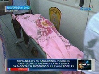 Kopya ng CCTV ng isang kainan, posibleng makatulong sa pagtukoy sa mga suspek sa pagpatay sa modelo