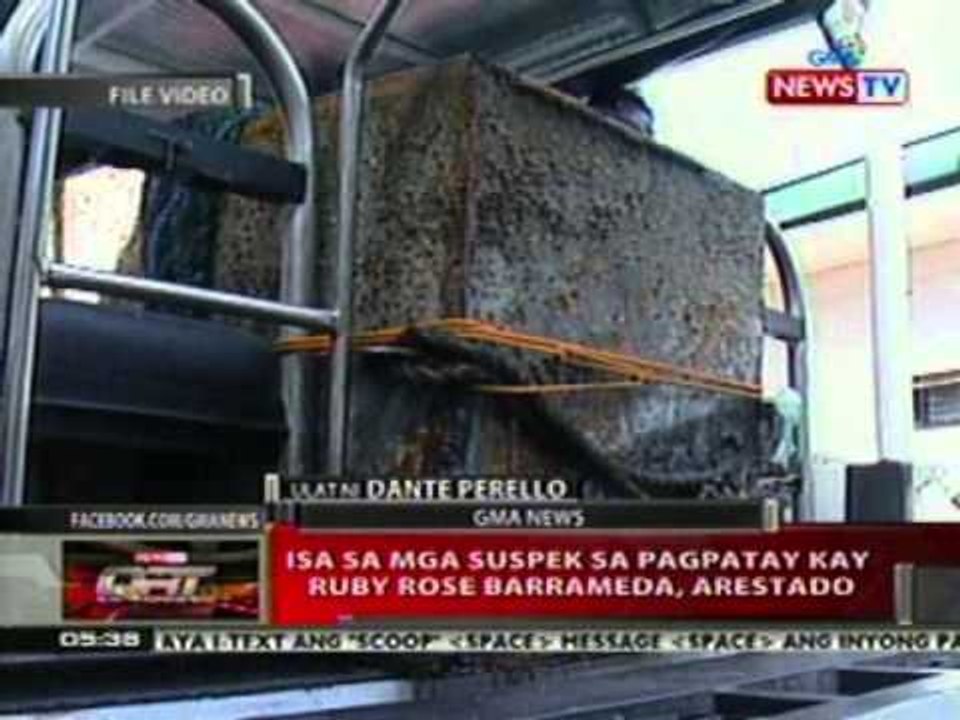QRT: Suspek, itinangging siya ang pumatay kay Barrameda; handa raw tumestigo sa kaso