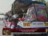 24 Oras: 21 bus ng Lippad Transport, sinuspinde ng LTFRB