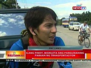 BT: Ilang pinoy, bisikleta ang pangunahing paraan ng transportasyon