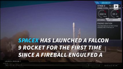 SpaceX successfully launches first rocket since explosion