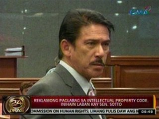 24Oras: Tito Sotto, nanindigang hindi siya nag-plagiarize