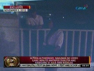 Althea Altamirano, nakunan ng video ilang minuto matapos dukutin ang kaibigang si Julie Ann Rodelas