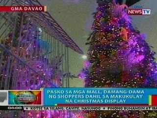 BP: Mga Christmas display, tampok sa iba't ibang mall