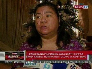 QRT: Pamilya ng Pilipinong nasa death row sa Saudi Arabia, humingi ng tulong sa gobyerno