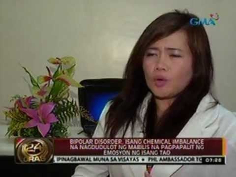 Bipolar disorder, isang chemical imbalance na nagdudulot ng mabilis na pagpapalit ng emosyon