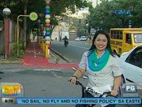UH: MMDA bike lanes sa Roxas Blvd. sa Maynila, ilulunsad na ngayong araw