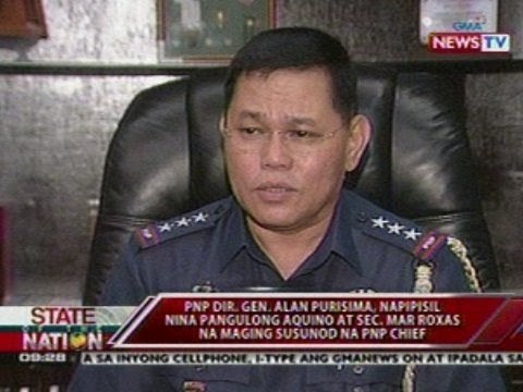 SONA: PNP Dir. Purisima, napipisil nina PNoy at Mar Roxas na maging susunod na PNP chief