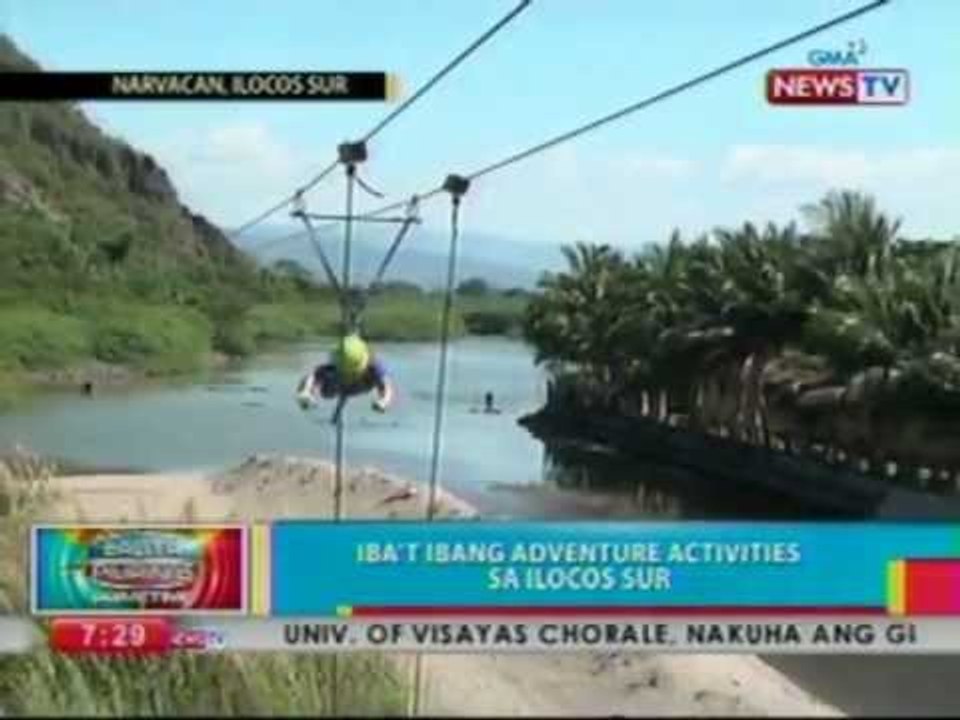 BP: Iba't ibang adventure activities sa Ilocos Sur