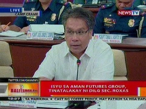 BT: Isyu sa Aman Futures Group, tinatalakay ni DILG Sec. Roxas